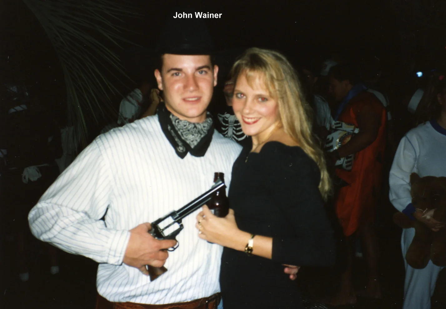 1993 JohnWainer at Haunted Block.jpg
