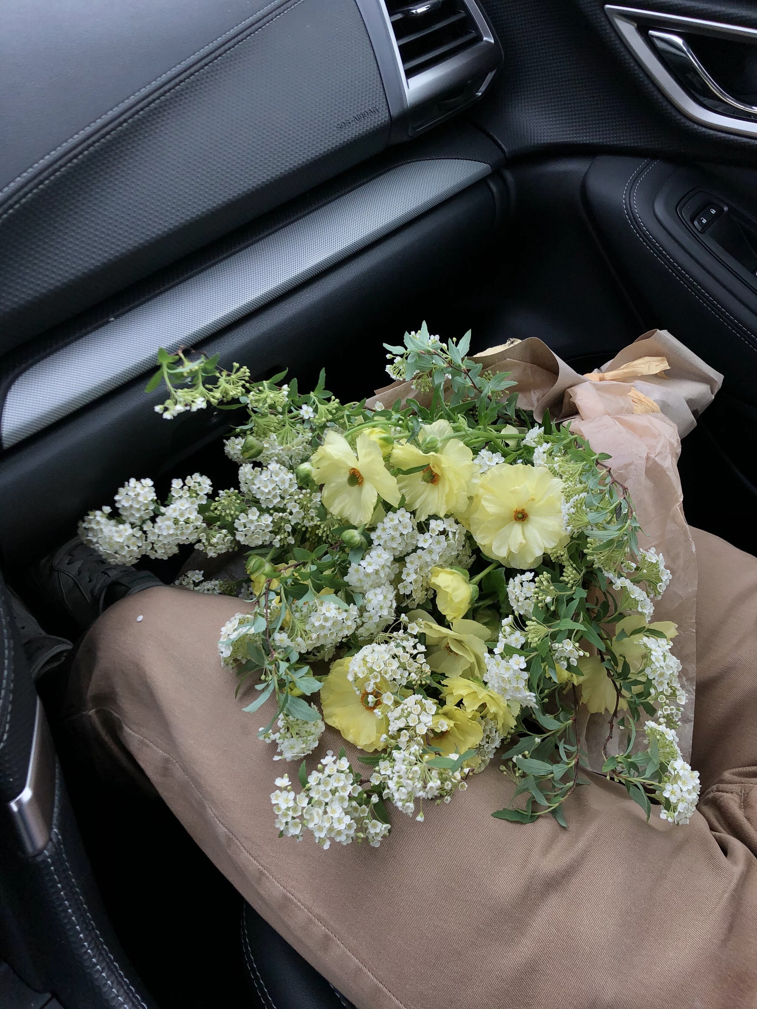 Car Flower Bouquet 