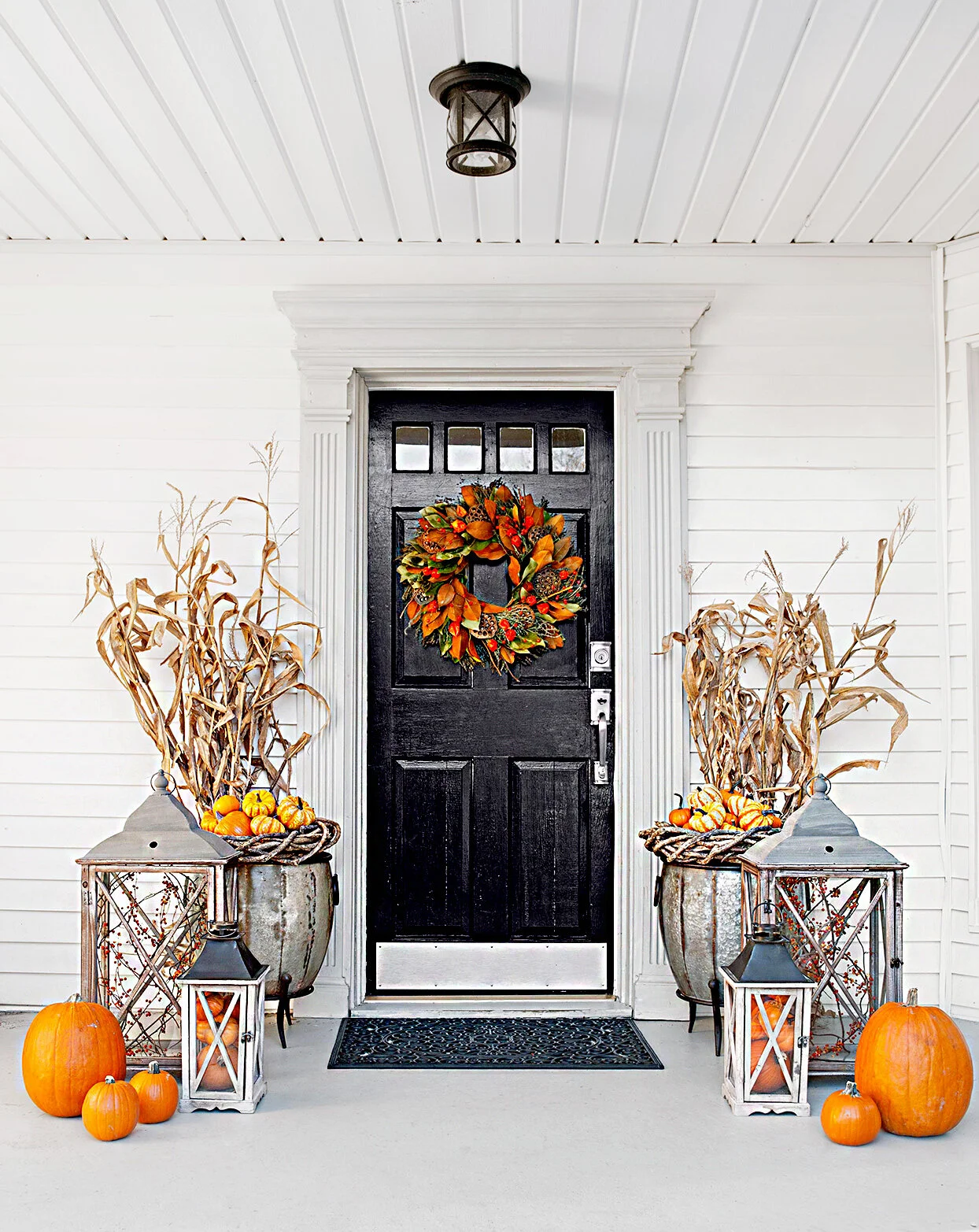 15 Festive Fall Porch Ideas 