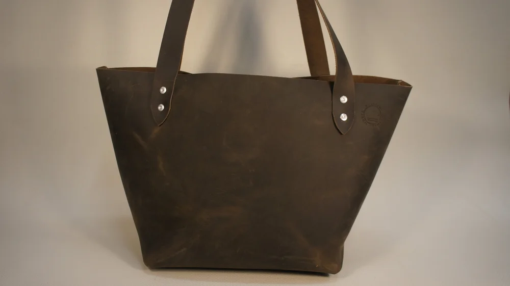 Leslie Tote - Crazy Horse — English Leather Works