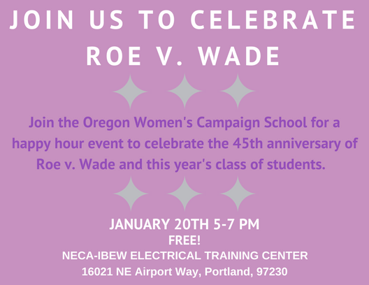 OWCS Happy Hour - Celebrating Roe v. Wade