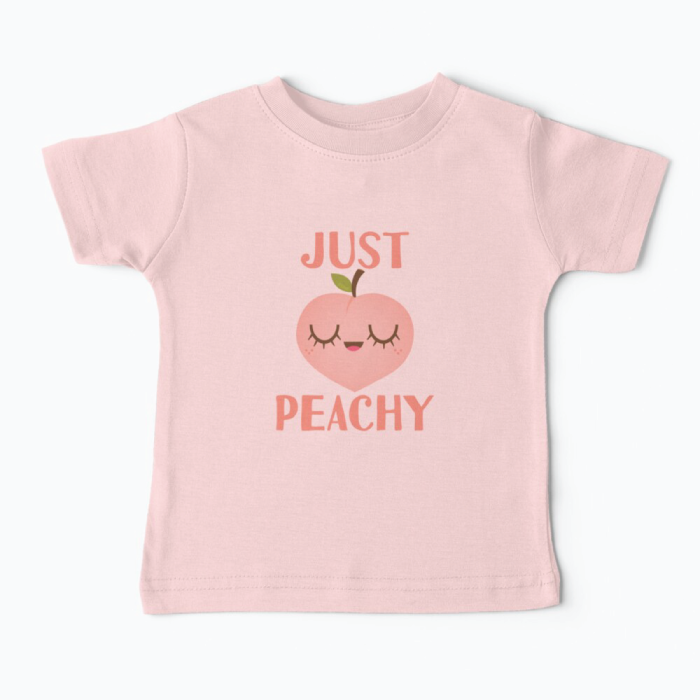 Just Peachy Baby Tshirt