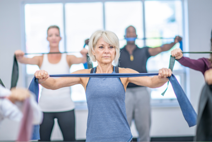 adult balance and strength group fitness