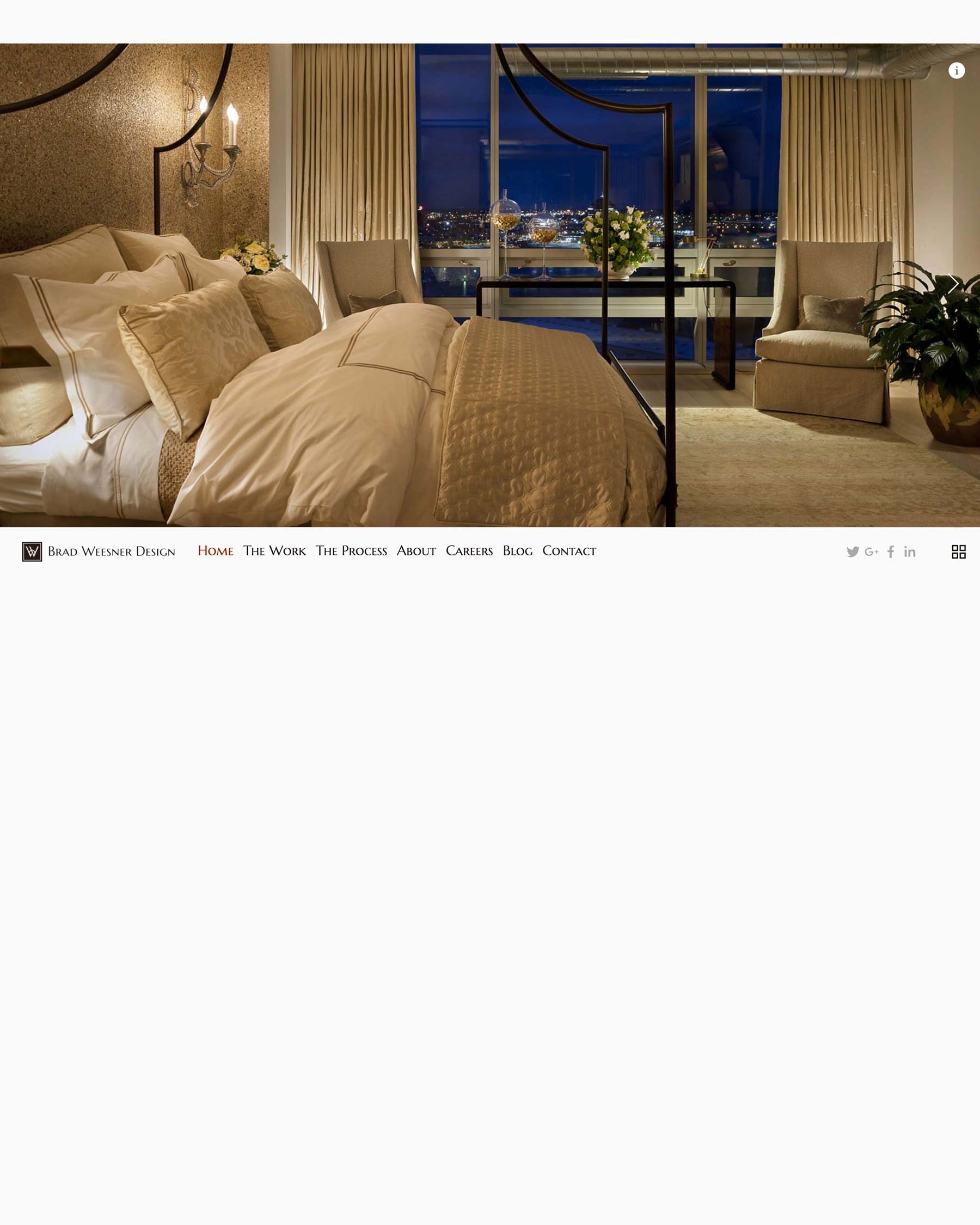 Squarespace site Design For Brad Weesner Design