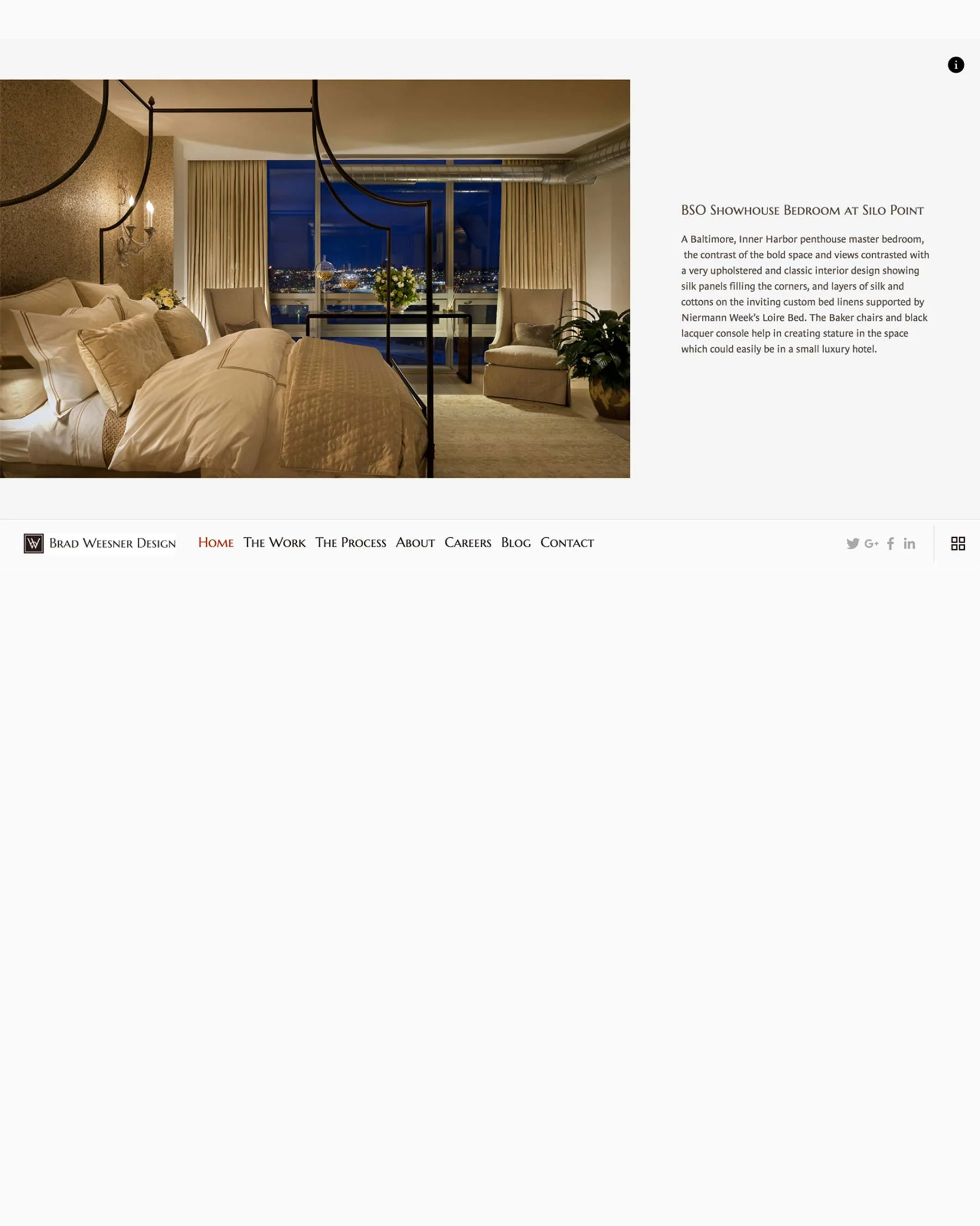 Squarespace site Design For Brad Weesner Design