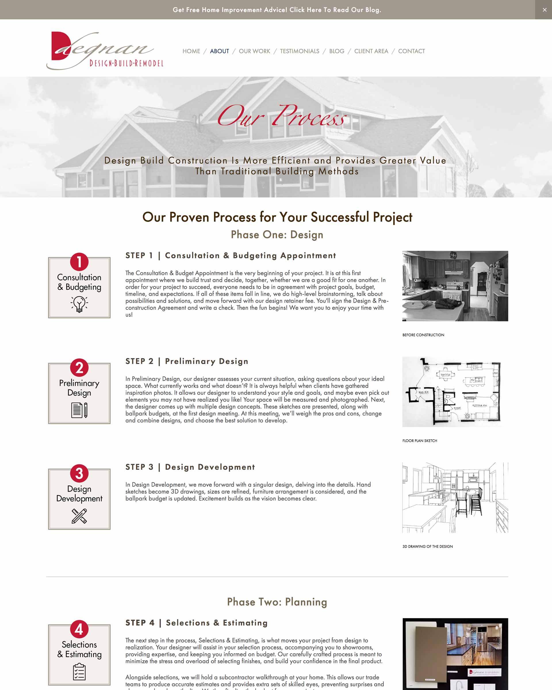 Process Webpage Example