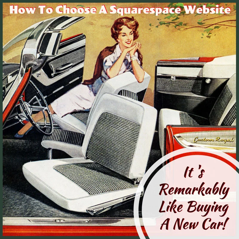 How To Choose a Squarespace Template Design For Your New Website