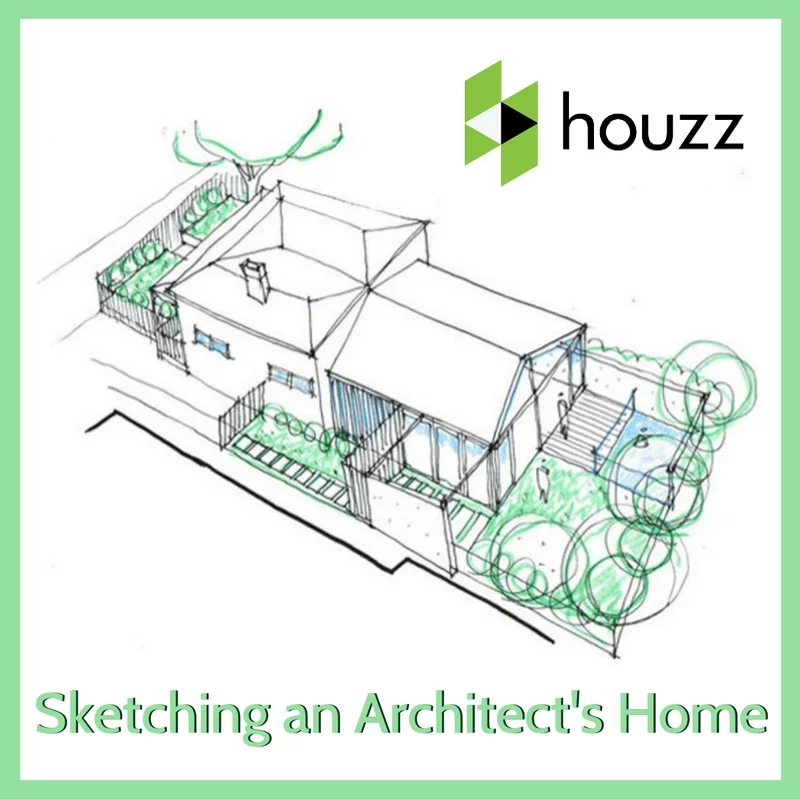 Architect's Napkin Sketch: Drawings and Homes By Architects