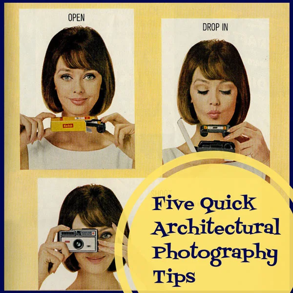 Taking Architectural Photographs for Marketing Purposes