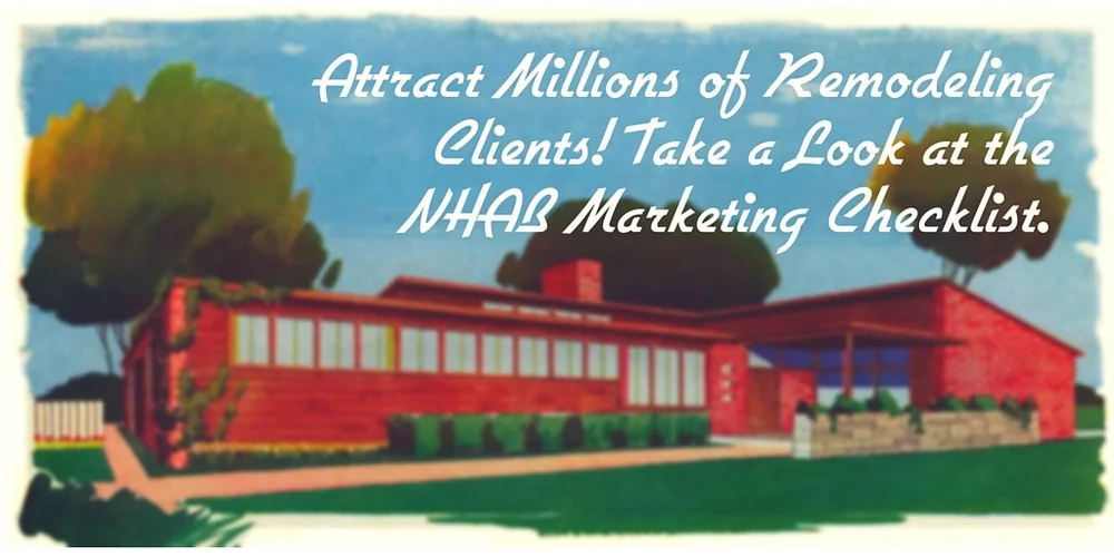 NHAB Offers Marketing Advice to Professional Remodelers