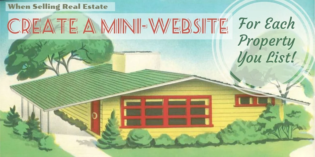 Sell Real Estate Inventory with a 1 Page Website and Inbound Marketing