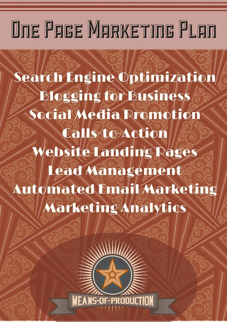 A One Page Marketing Plan for Residential Developers and Remodelers