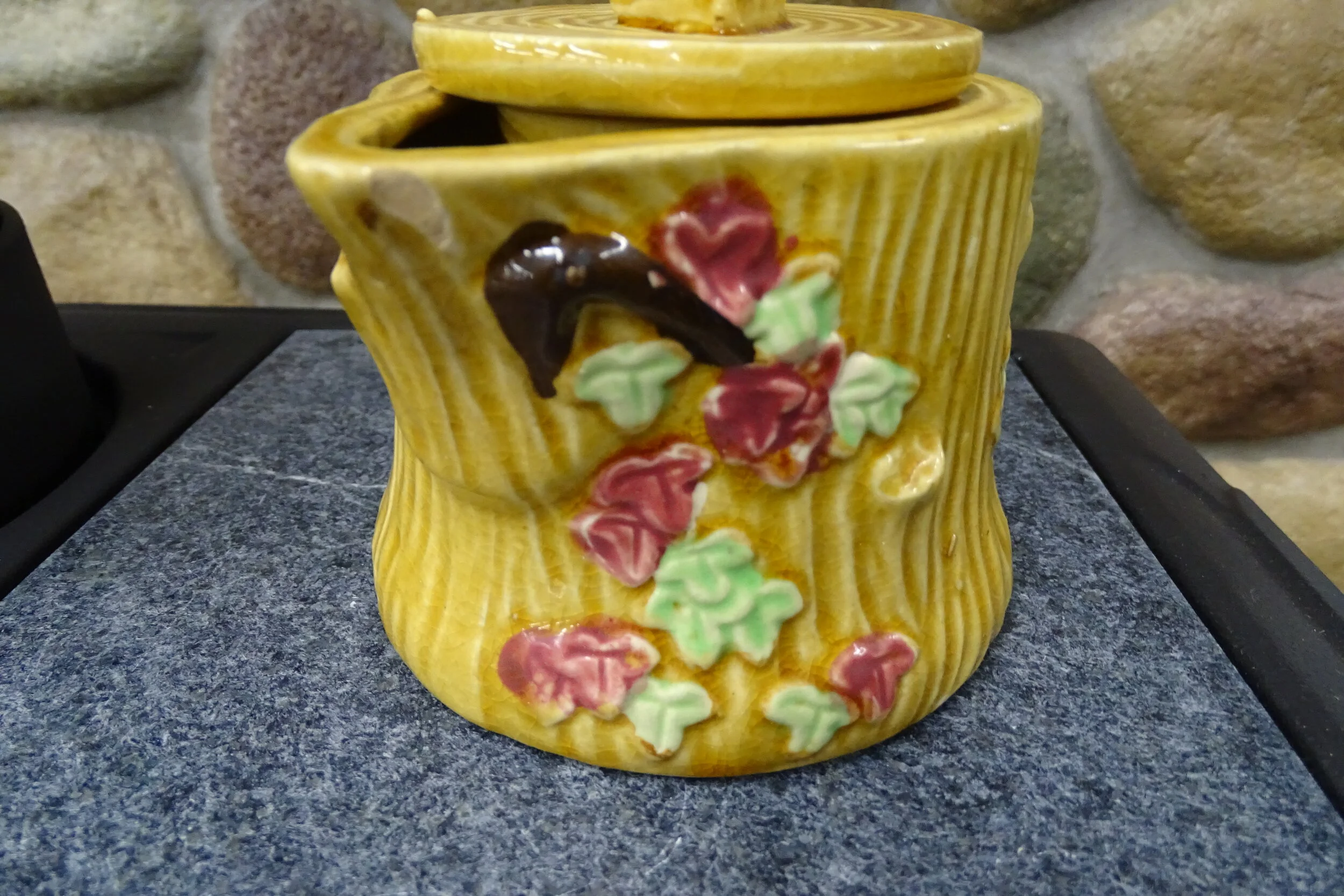 Vintage Transor Ware Cherry Blossom Woodgrain Tea Pot — Warmth & Cheer ...