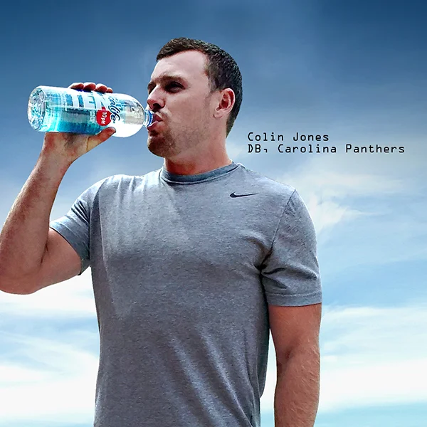 Colin Jones, Defensive Back, Carolina Panthers "TEN has great taste and ultimate hydration. Whenever I’m training for an upcoming season TEN is the only choice I make.”