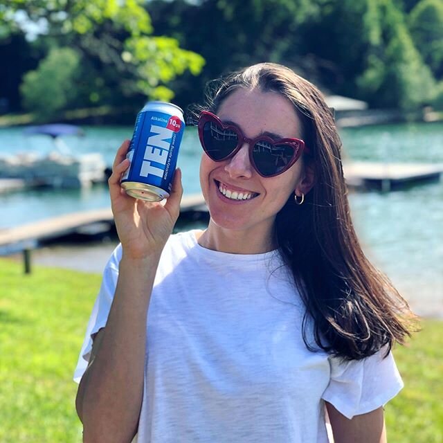 Our NEW 12-ounce aluminum can is here! Avoid single-use plastic and enjoy pure, refreshing TEN Alkaline Spring Water today. Now available at Publix Super Markets!