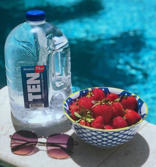 Happy first day of Summer! Beat the heat this summer by staying hydrated with TEN