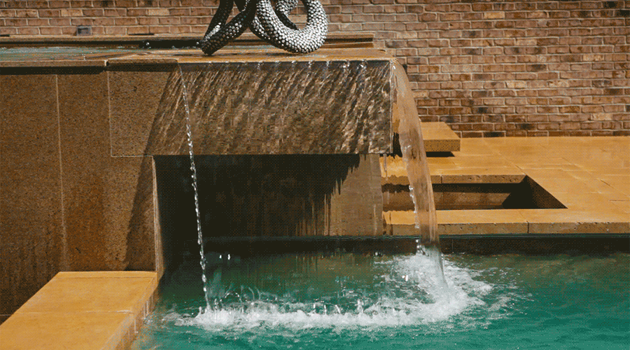 “The beauty and tranquility of our pool is always evident and is the perfect family gathering spot year-round”  —Client