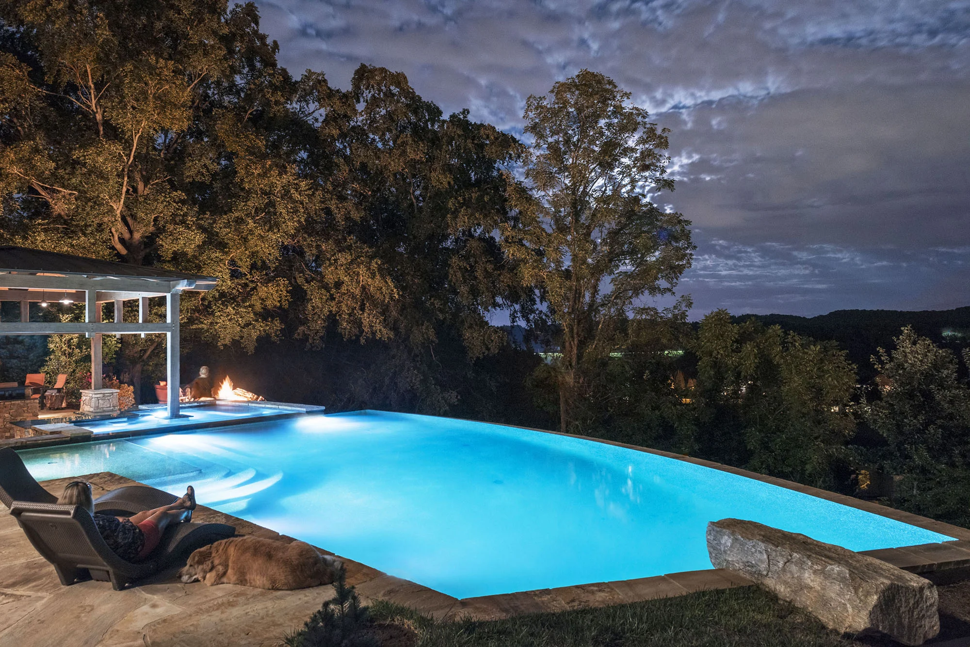 Tennessee Timberframe Pool