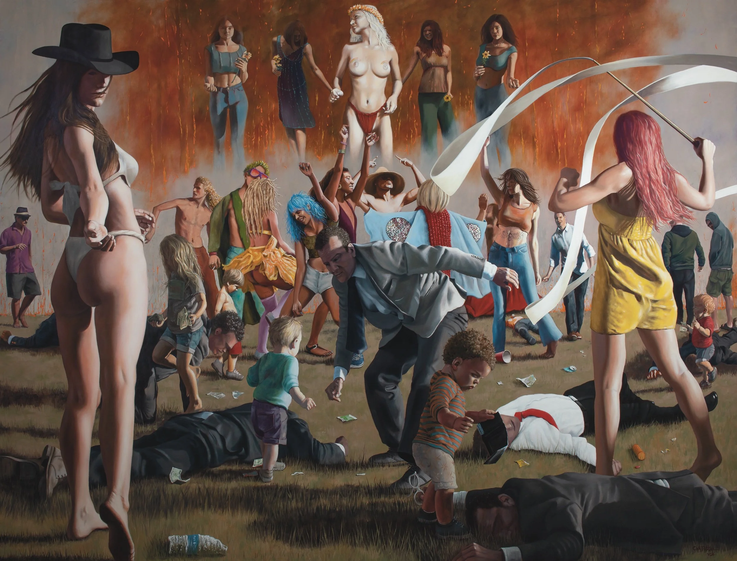 "hippie greed"