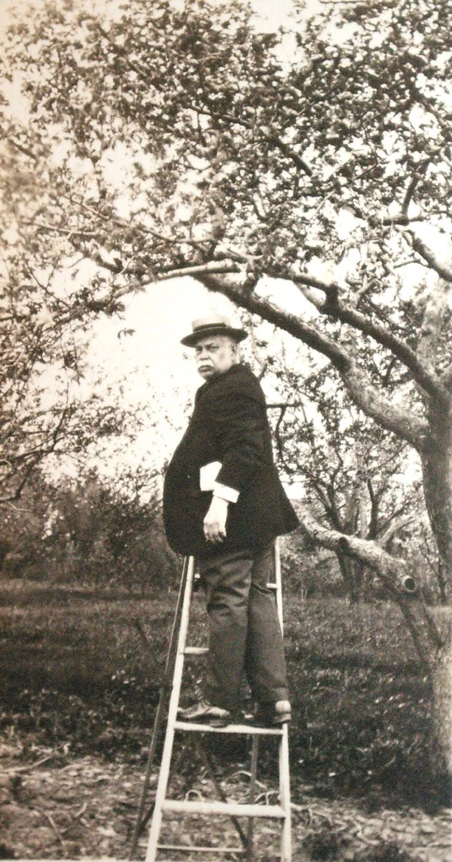 James E. in the orchard.JPG