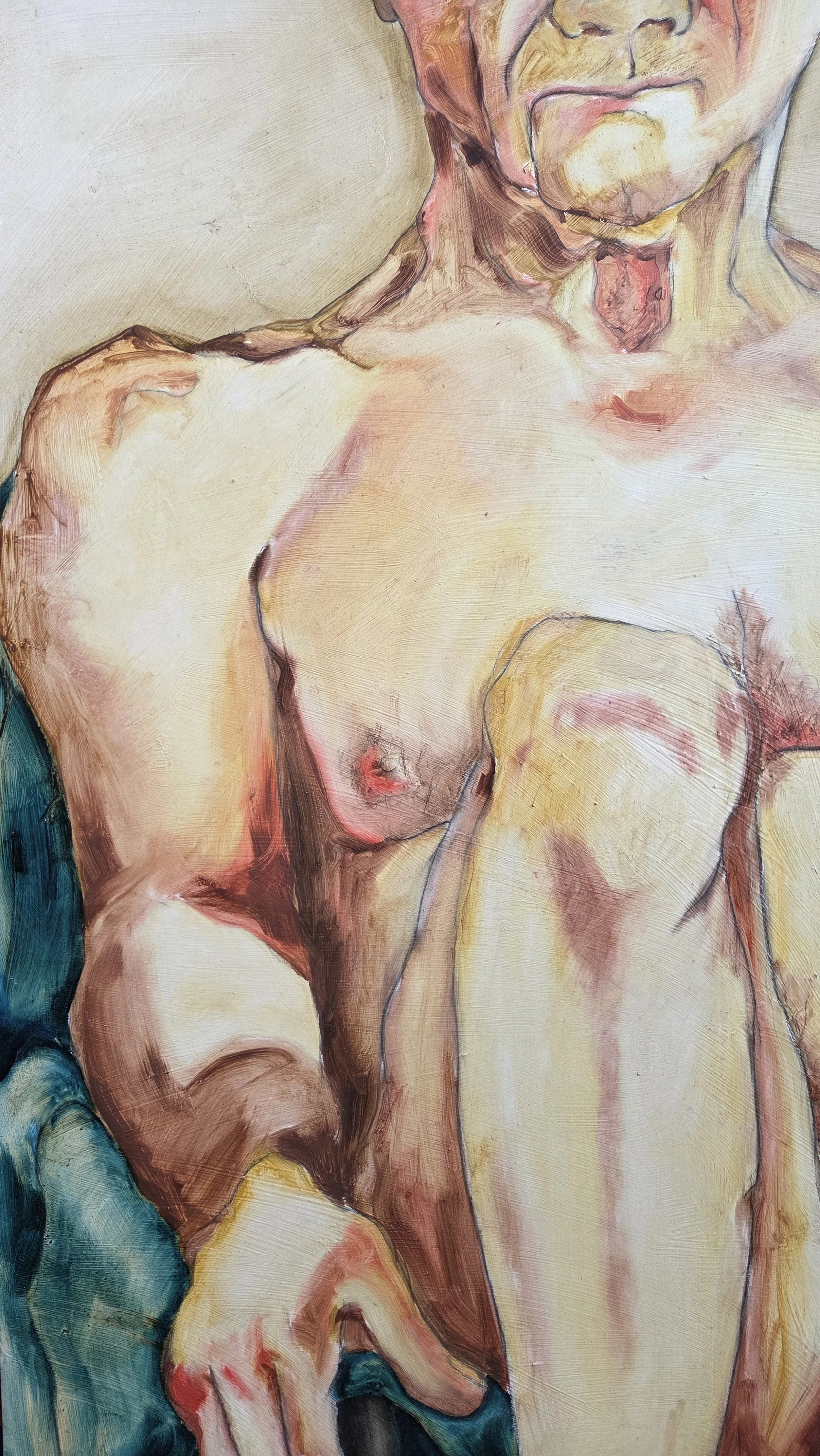Nude No. 4, original painting by Margaret Ewart