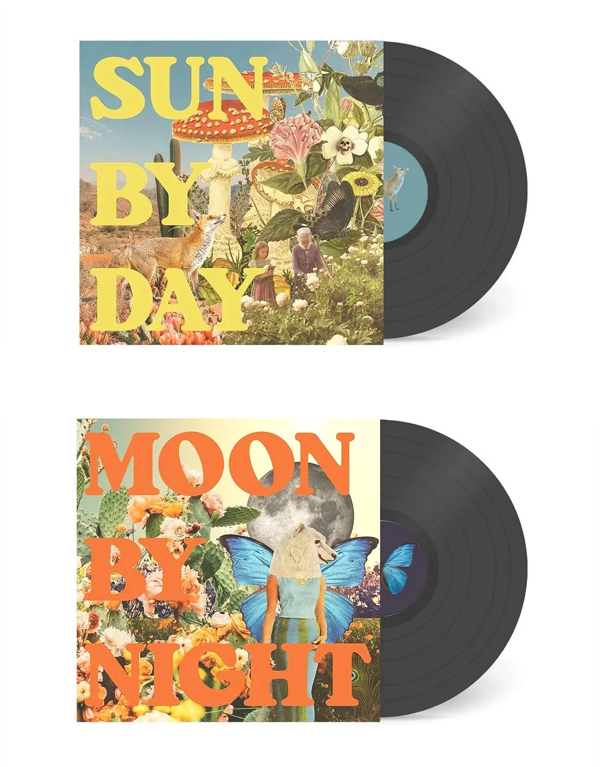 Sun By Day | Moon By Night; double vinyl record from The Parlor
