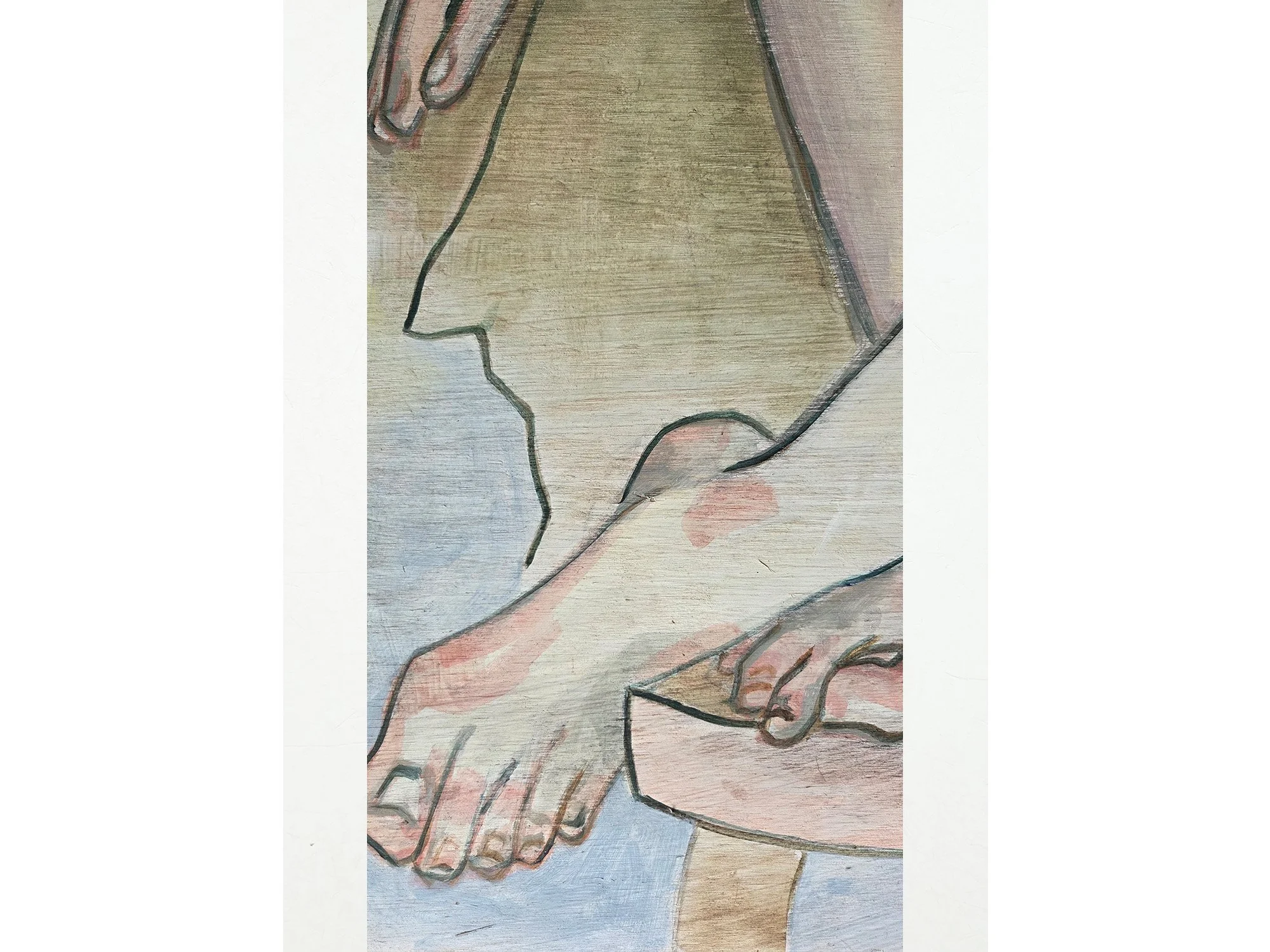 Nude No. 5, original painting by Margaret Ewart