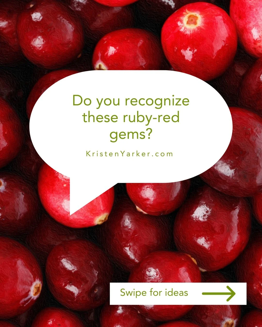This month, we&rsquo;re surrounded by harvest abundance. And it&rsquo;s the perfect time to celebrate highly nutritious foods that balance out the holiday treats. 🍂

Tart, vibrant, and in season just in time for Thanksgiving &mdash; these ruby-red g