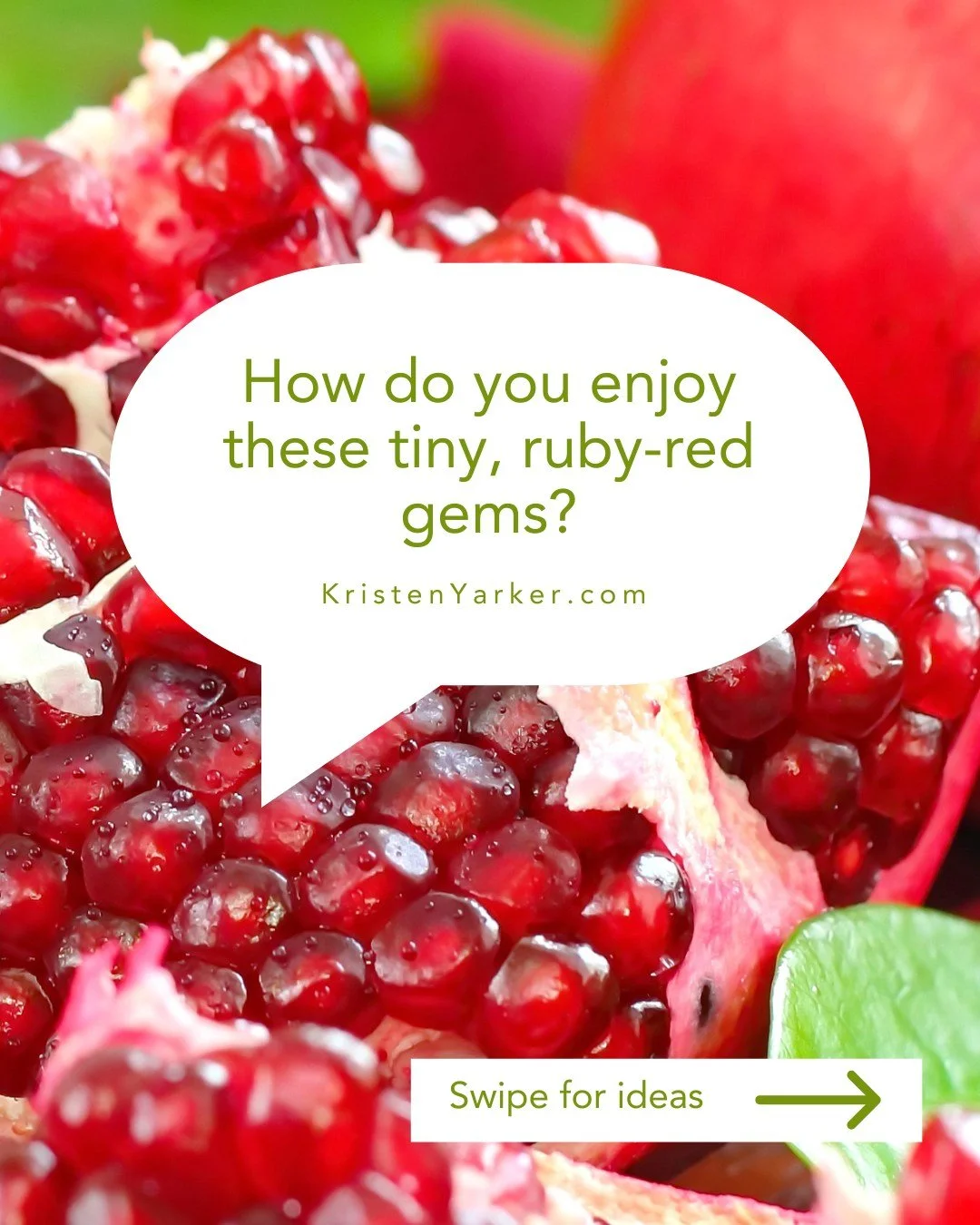 We&rsquo;re finishing our February series with tiny ruby-red gems that add instant sparkle to any dish. 💎❤️

These juicy seeds are packed with antioxidants and fibre, supporting digestion and overall health while bringing a naturally sweet-tart flav