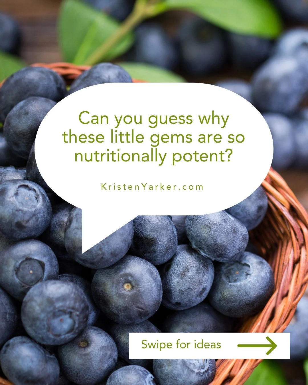 We&rsquo;re wrapping up Nutrition Month with a small but powerful burst of deep blue. 💙

These naturally sweet little spheres are packed with anthocyanins &mdash; potent antioxidants linked to brain and heart health. They also provide fibre and vita