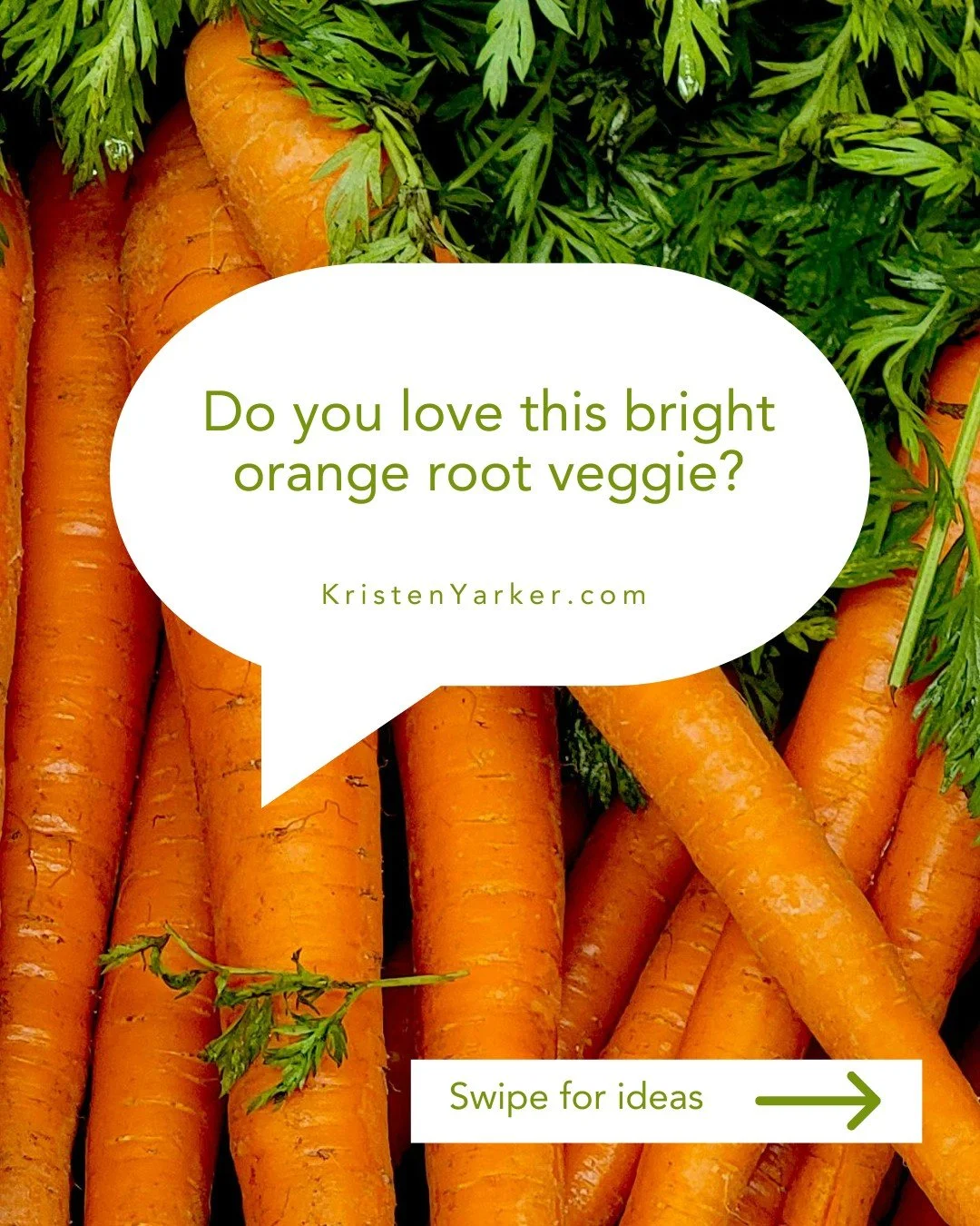 🧡 POST 3 &mdash; CARROTS

This bright orange root veggie is one of the most recognizable colours in the rainbow &mdash; and for good reason. 🧡

Its vibrant colour signals beta-carotene, a plant compound your body converts into vitamin A, which supp