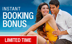 Up To $1,000 Instant Booking Bonus
