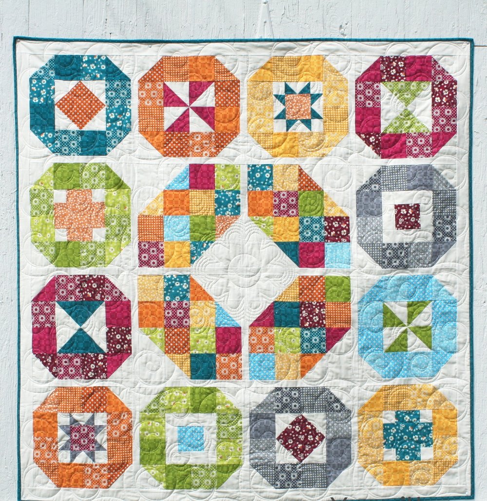 Lacuna Sampler Quilt Pattern Pdf Download Annemarie Chany