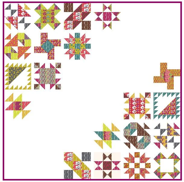 SISTERS TEN BLOCK OF THE MONTH SAMPLER Quilt Pattern PDF Download SISTERS TEN BLOCK OF THE MONTH SAMPLER Quilt Pattern PDF Download
