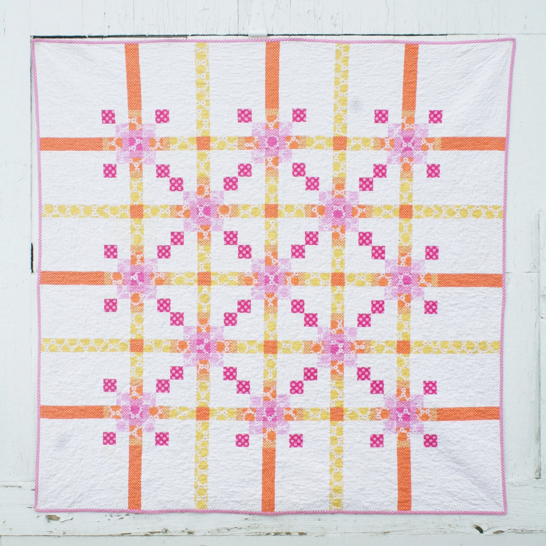 Gatekeeper Irish Chain Advanced Beginner Quilt Pattern