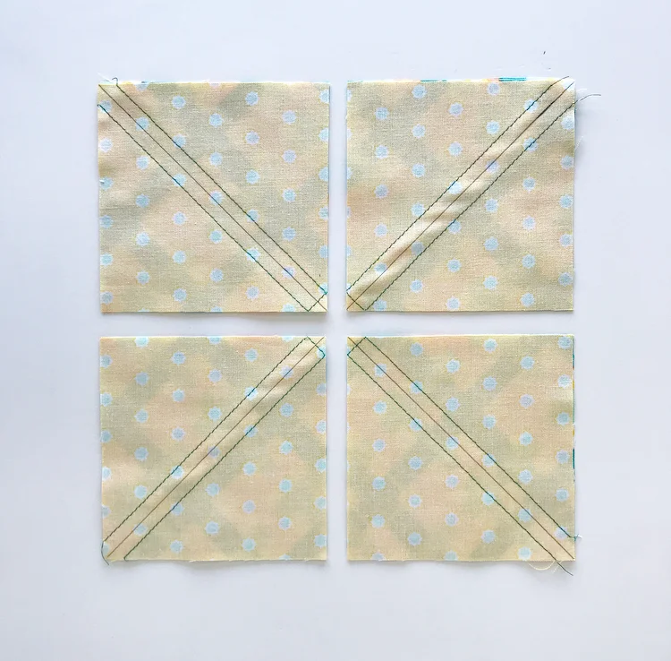 How to Make Half Square Triangles (HSTs) Eight At a Time | Quilt Block ...