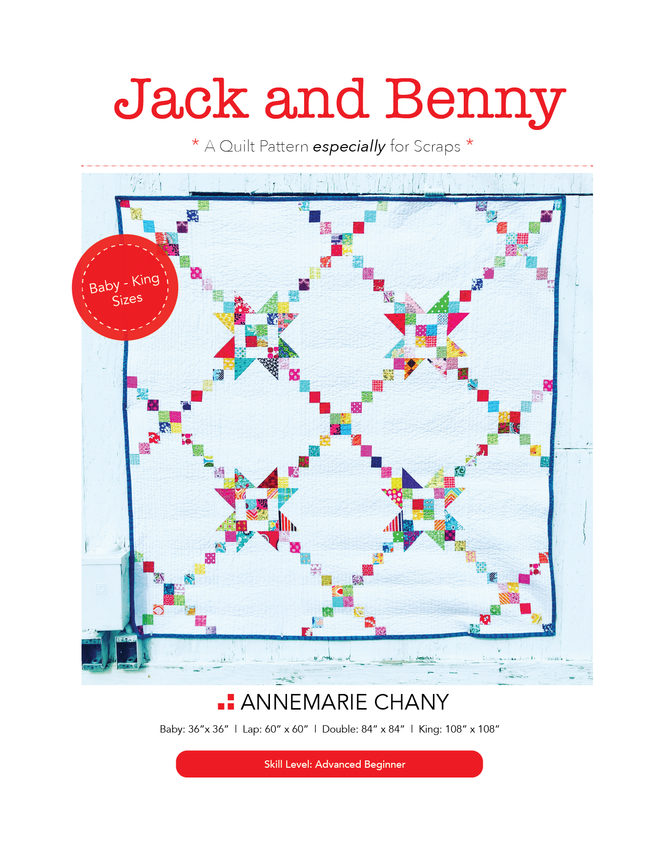 >> JACK AND BENNY QUILT PATTERN << PDF RELEASES TODAY! reg. price $10 ON SALE thru blog/IG for $8