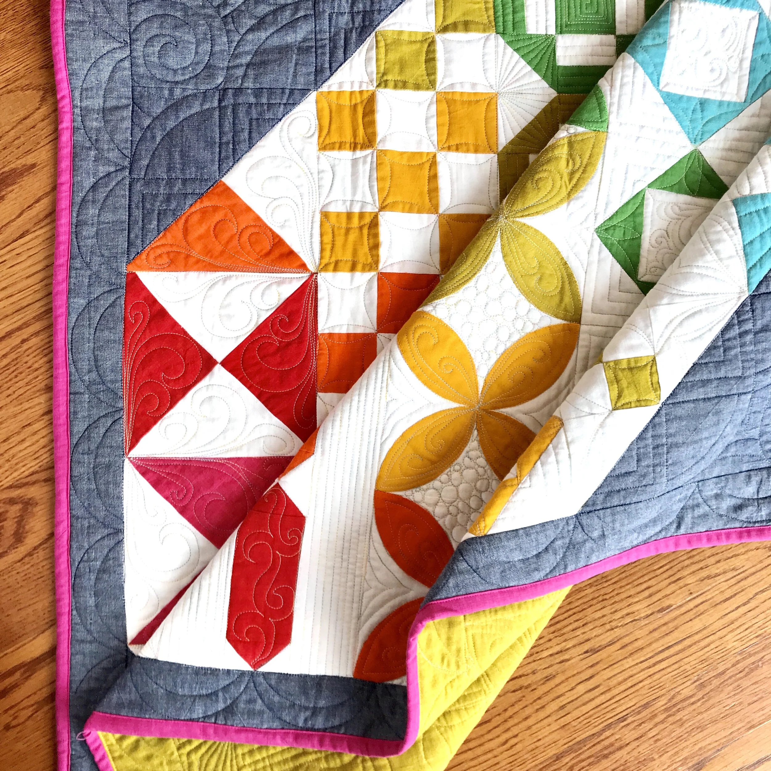 Conversation Sampler Block of the Month Quilt Pattern 5 by AnneMarie Chany Patterns