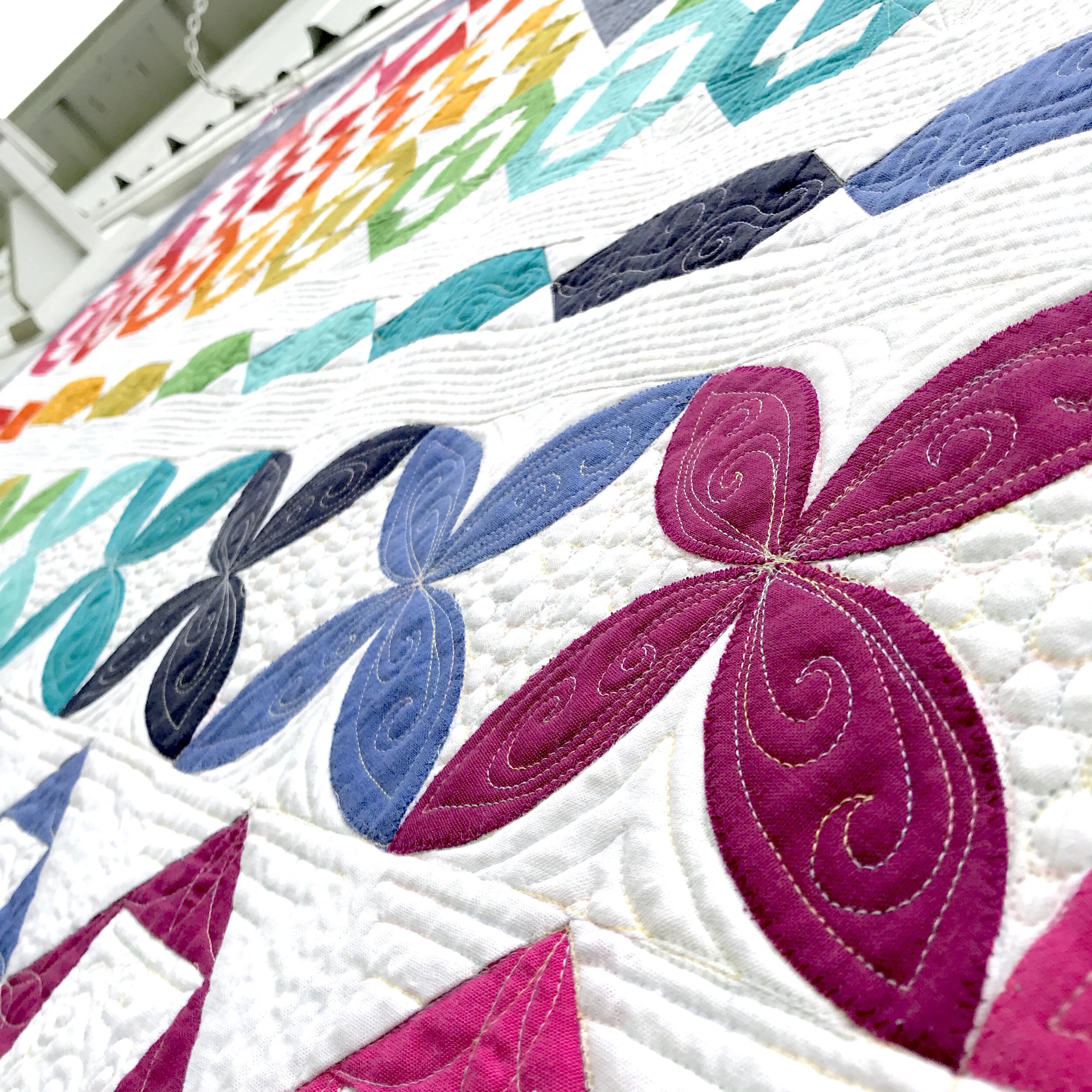 Conversation Sampler Block of the Month Quilt 6 Pattern by AnneMarie Chany Patterns