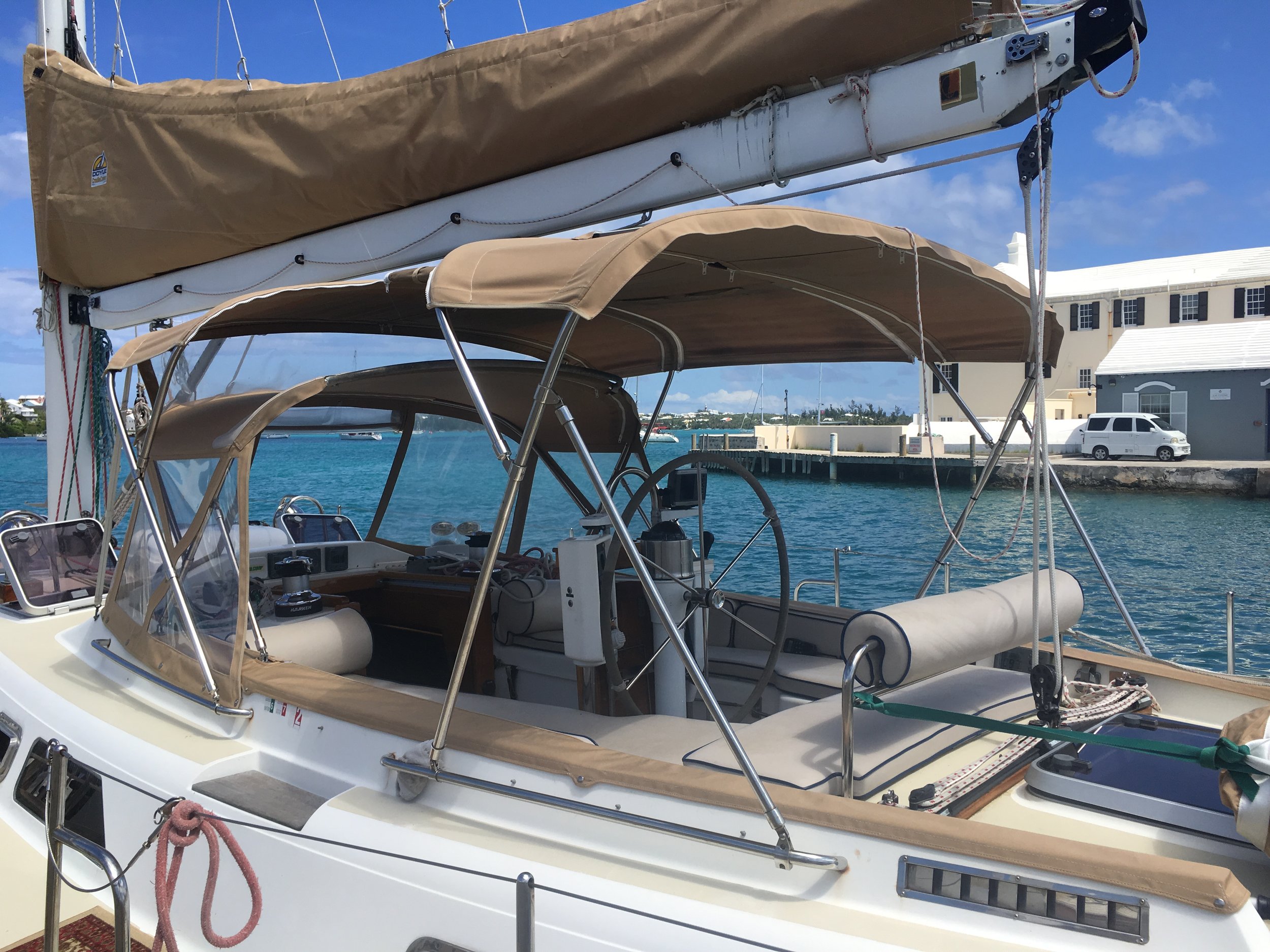 Dodger, Bimini, Cradle Cover and Upholstery.JPG