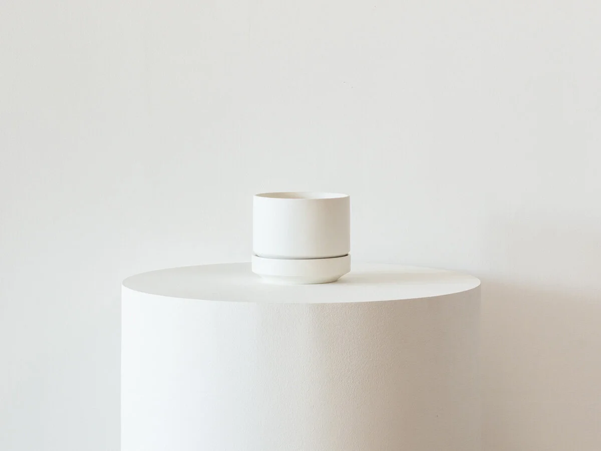 Scandinavian ceramic design: now available with our plant & pot sets shipping nationwide!