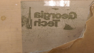 However, acrylic looked awesome on the opposite side of the embossing. Seems like something with potential later.