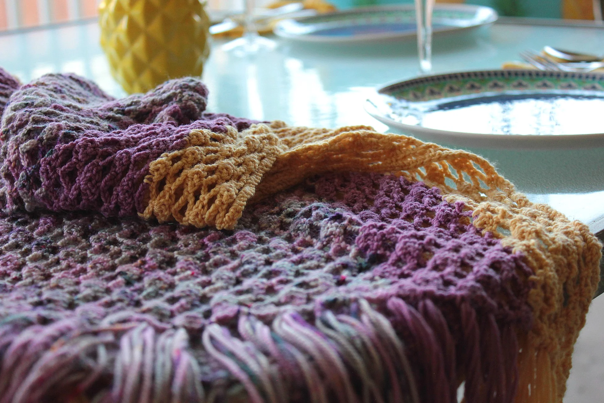 Brunch on the Patio Shawl