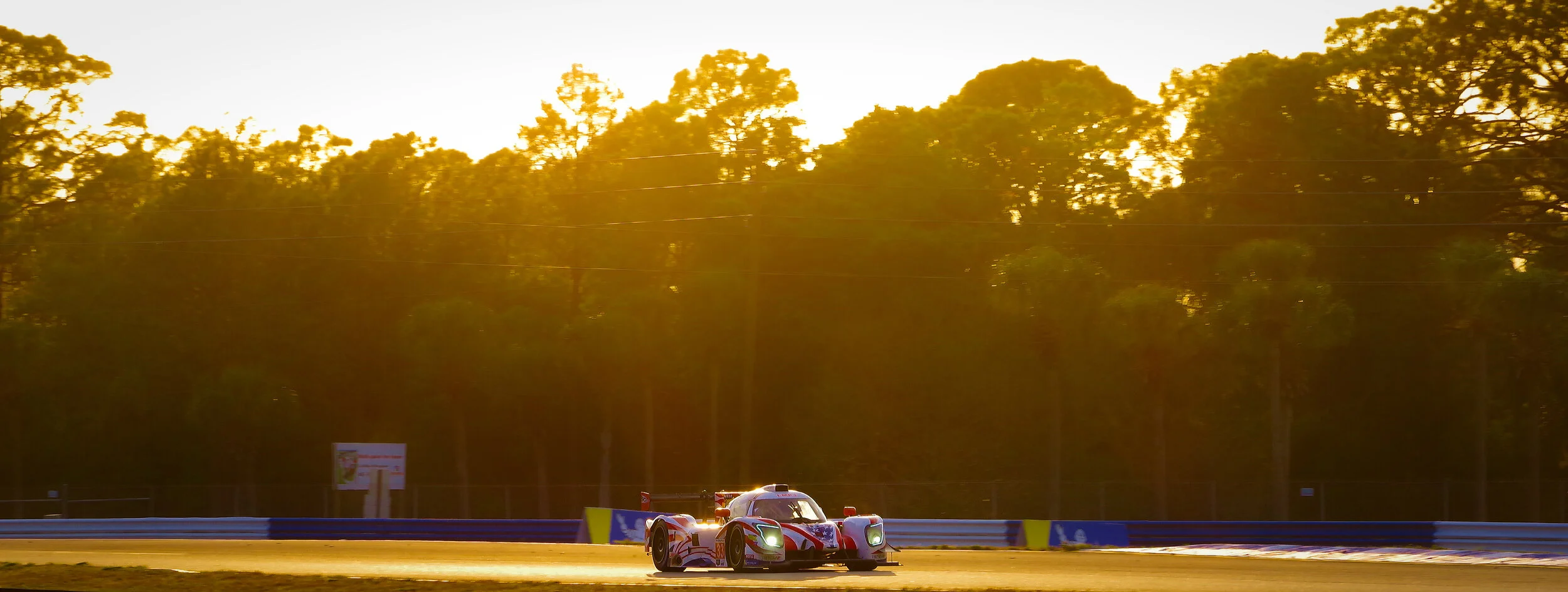 LMP2 Sebring sunset
