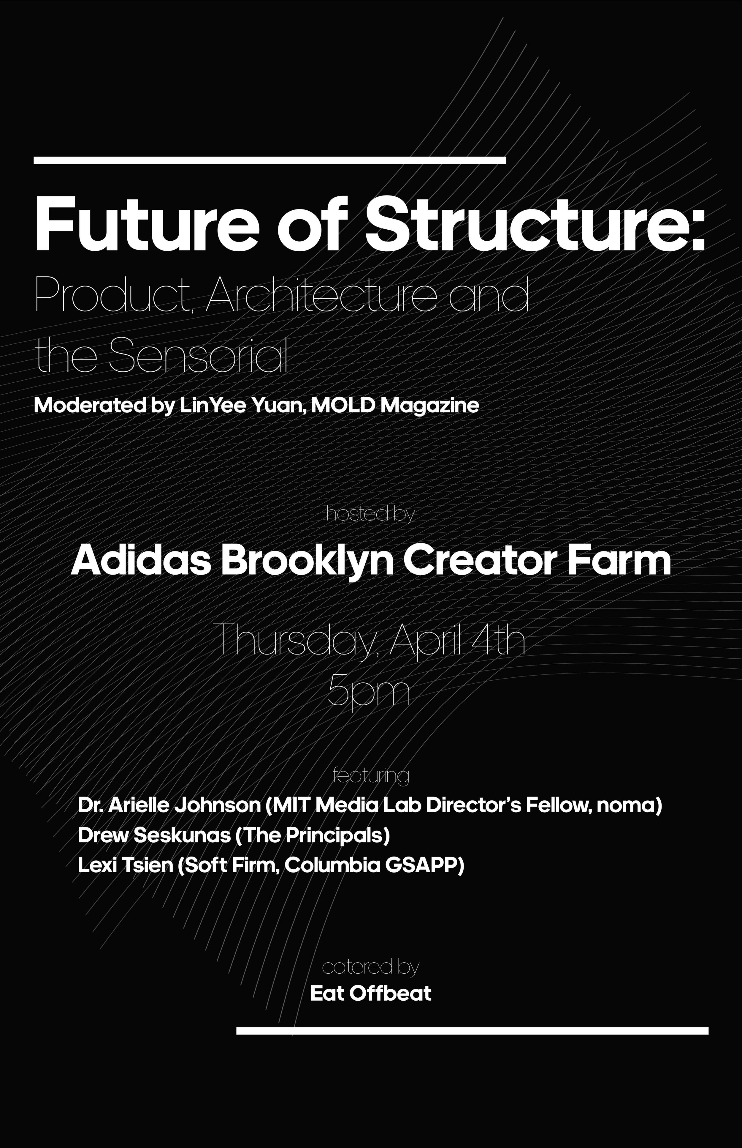 Future of Structure: Product, the Sensorial at Adidas Brooklyn creator Farm — Dr. Johnson Likes Flavor