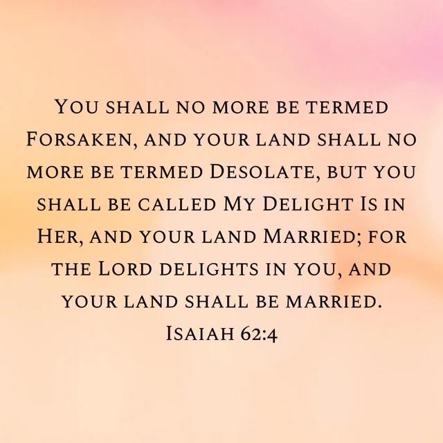 Beulah means means “Married (to the Lord)” and “blessed / favored by the Lord.”