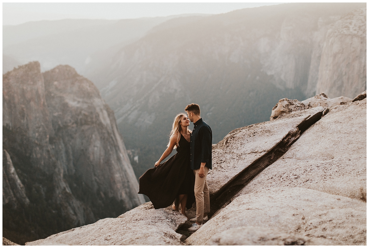 Yosemite National Park Engagement Photos