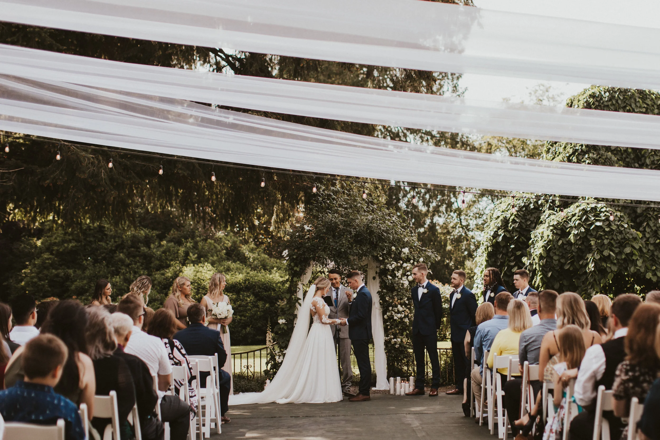 Washington Garden Wedding // Annetta + Brandon