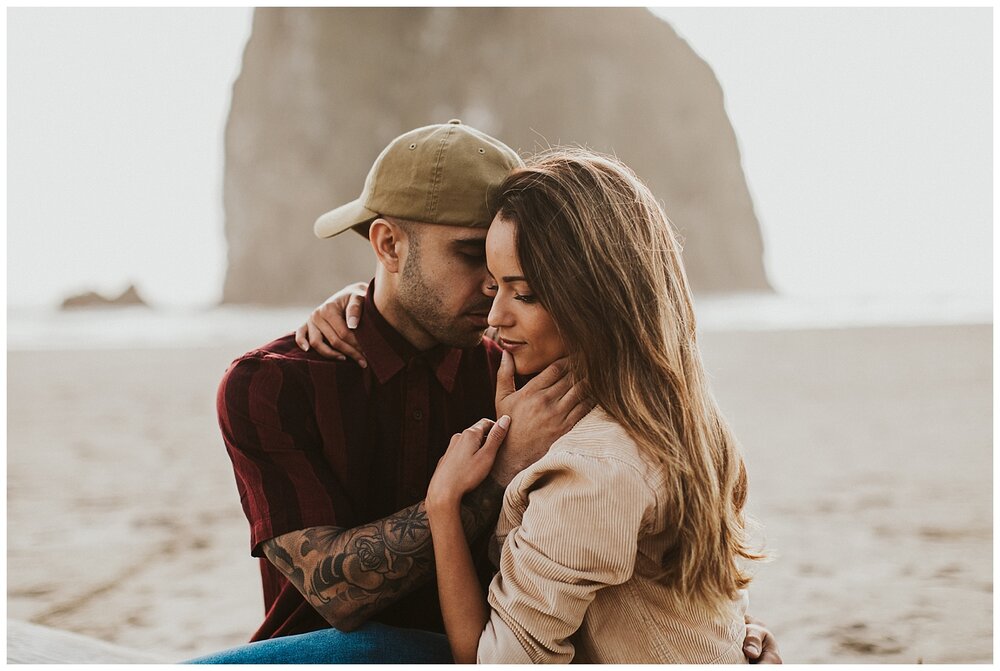 Cannon Beach Oregon Couples Photographer
