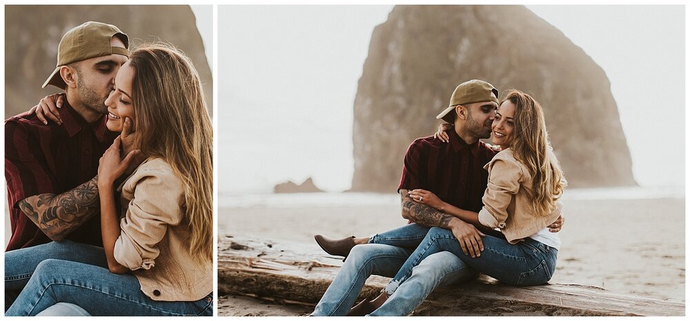 Cannon Beach Cute Couples Photos